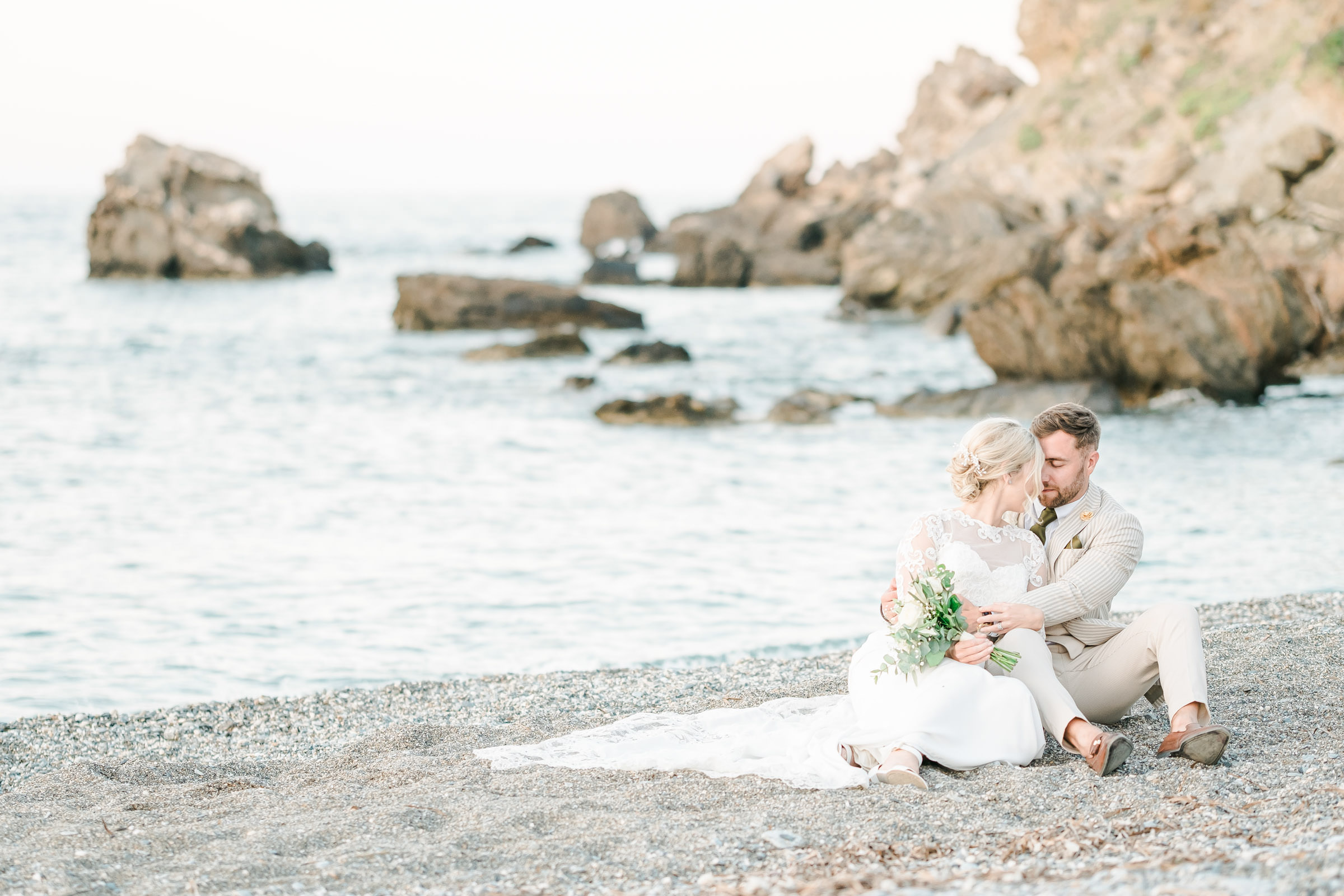 Beach photoshoot Skiathos, Grece