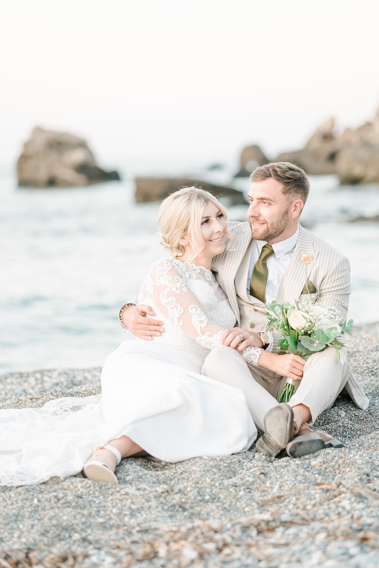 Beach photoshoot Skiathos, Grece
