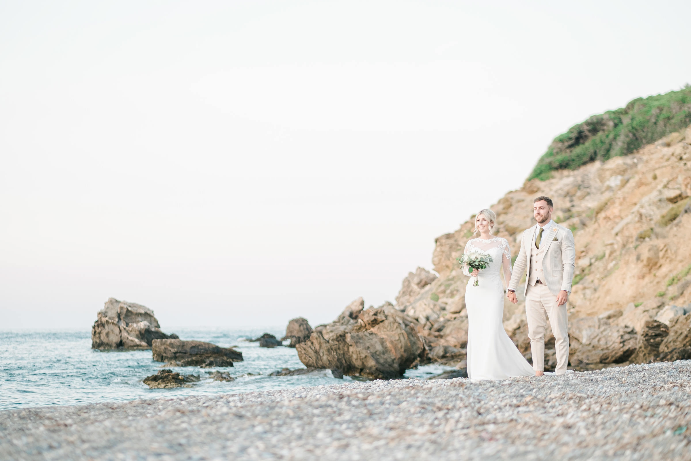 Beach photoshoot Skiathos, Grece