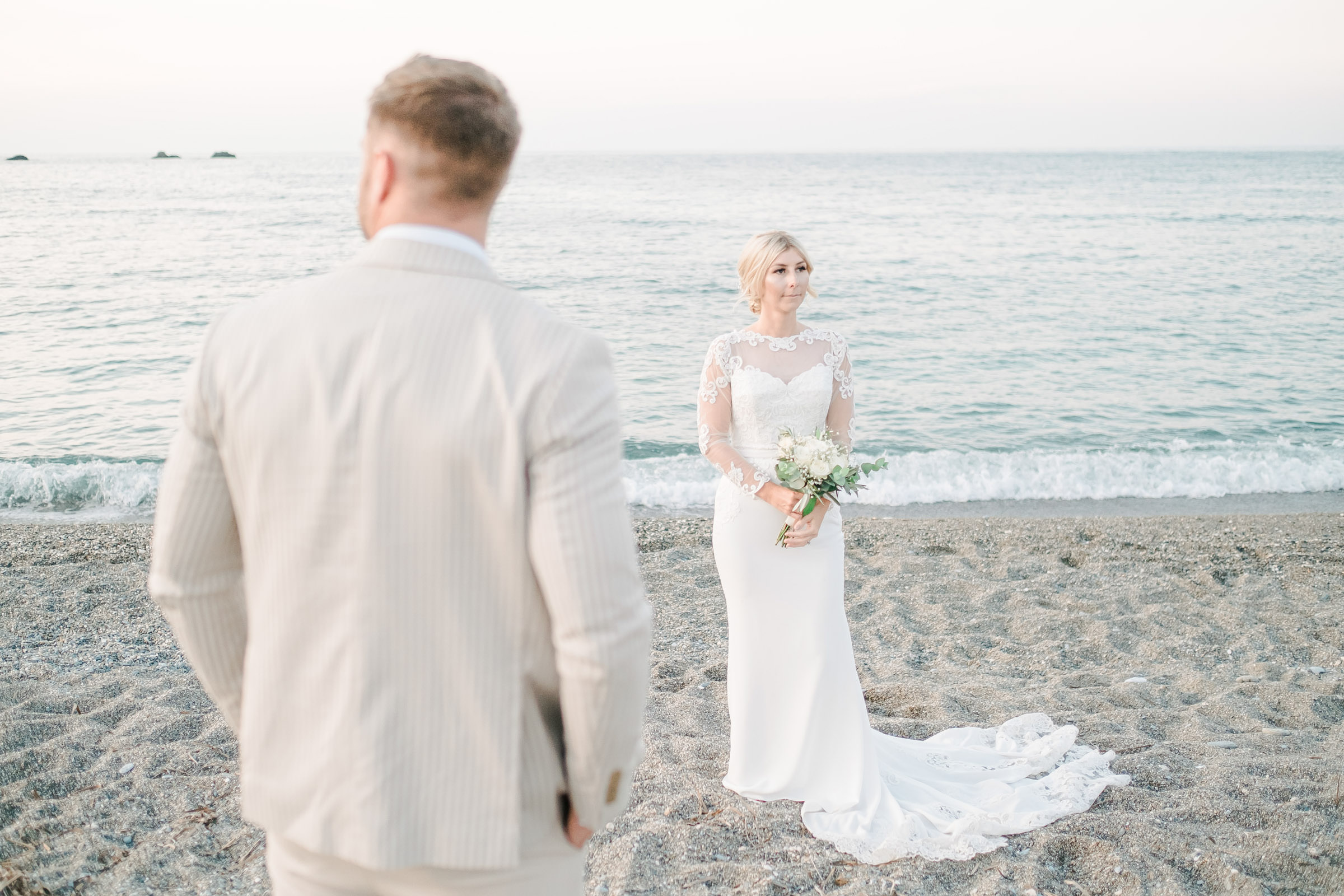 Beach photoshoot Skiathos, Grece