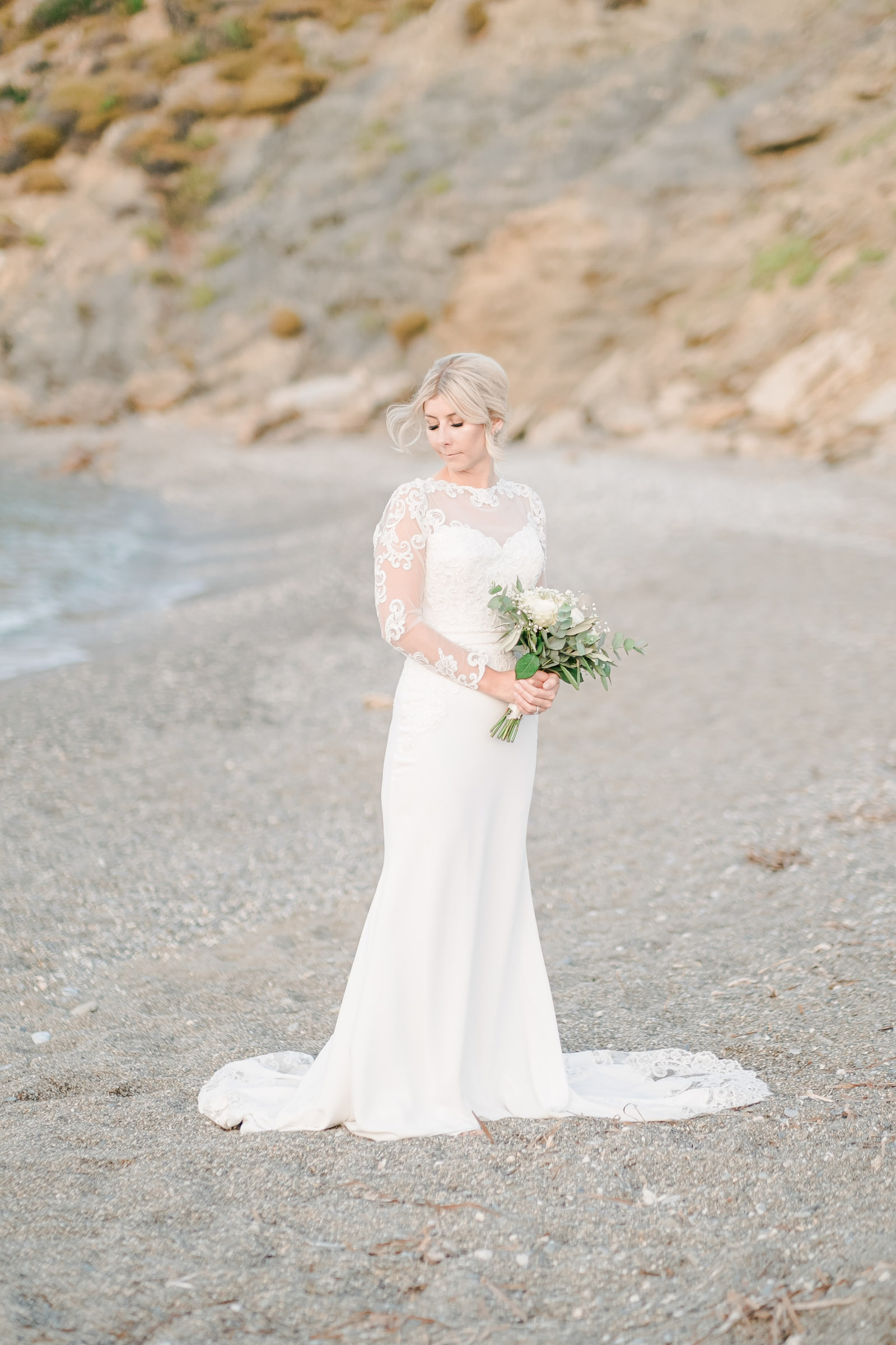 Beach photoshoot Skiathos, Grece