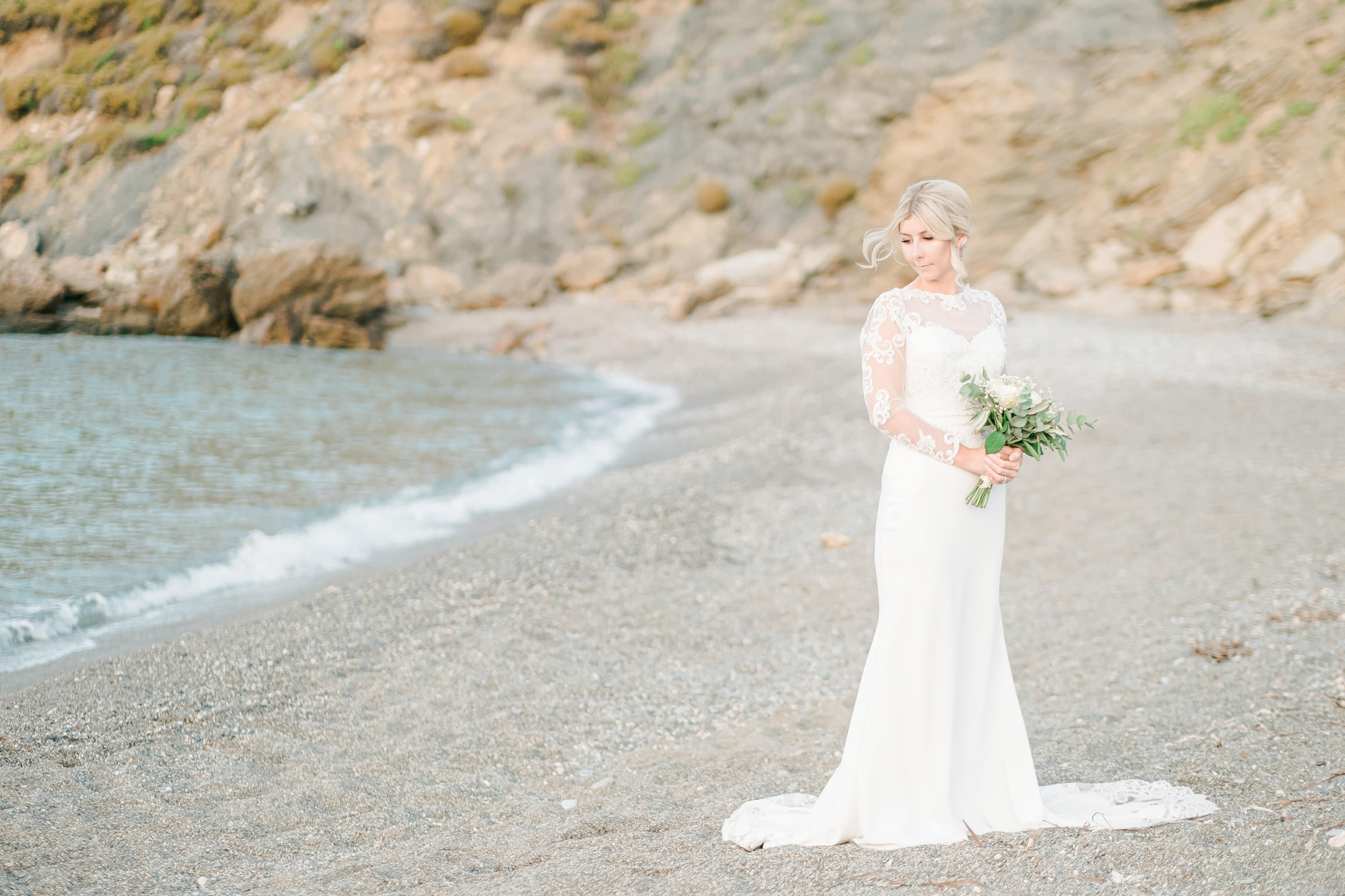 Beach photoshoot Skiathos, Grece